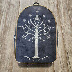Loungefly Lord Of The Rings White Tree of Gondo Mini Backpack Embroidered Rare
